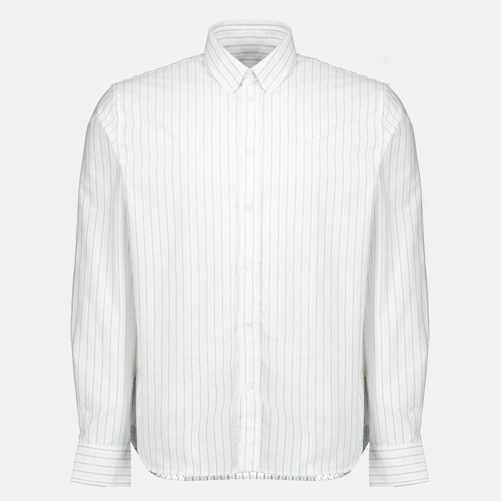 Camicia di Cotone a Righe - Maison Kitsuné