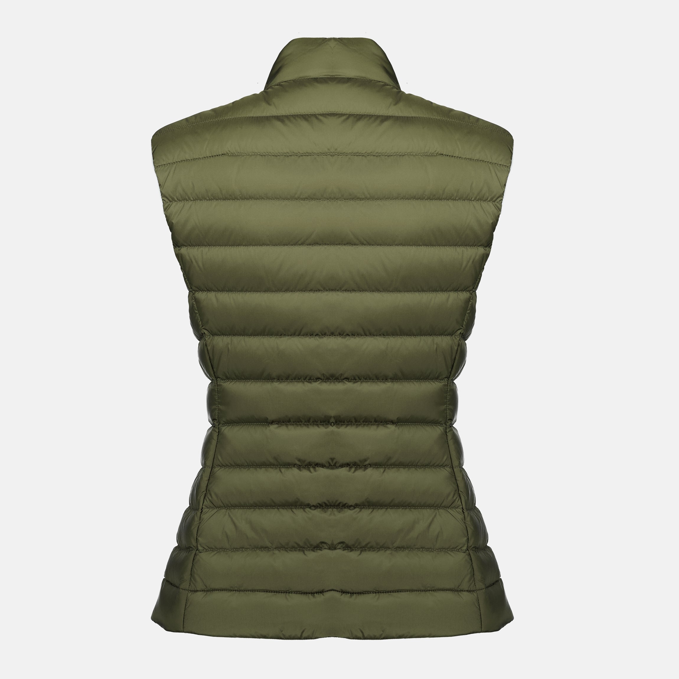 Image of Moncler Igens Kaki Vest - Women by Moncler for Women - Season Spring-Summer 2026 - Back View