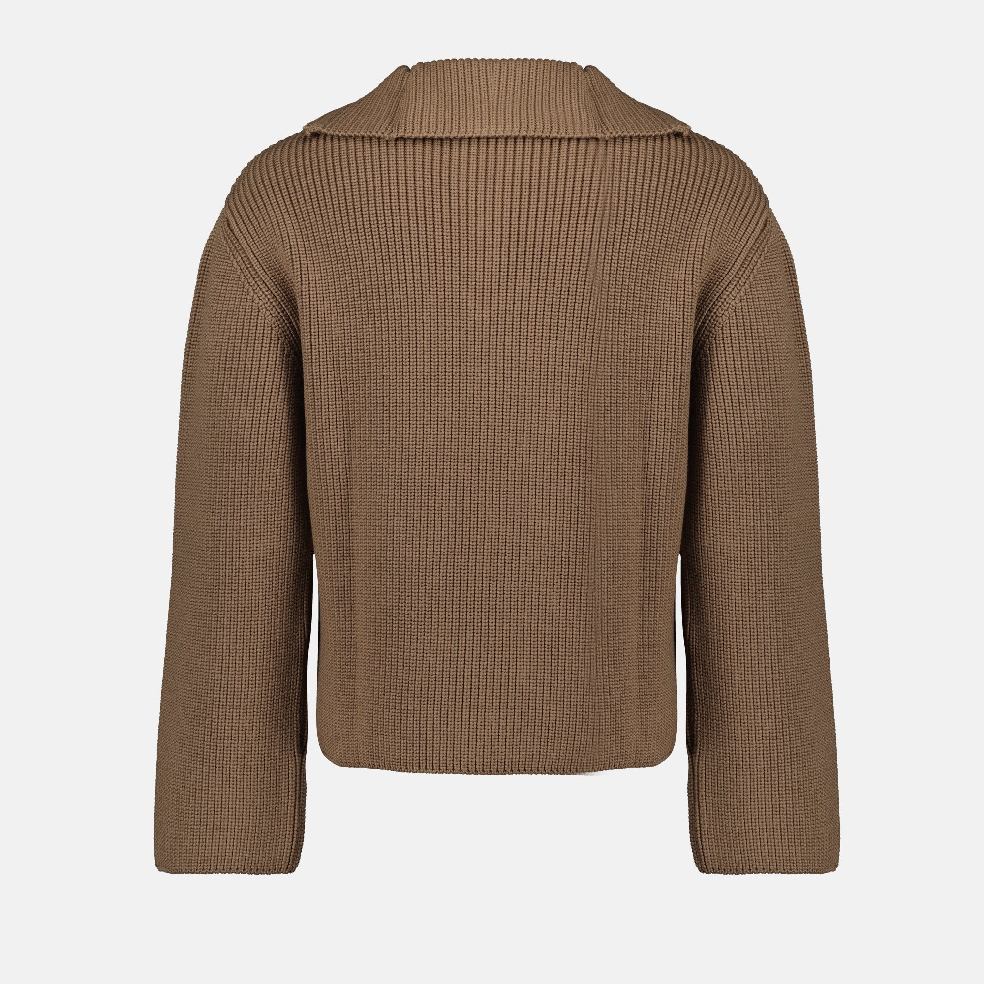 tricker beige sweater courreges men 15468703842684