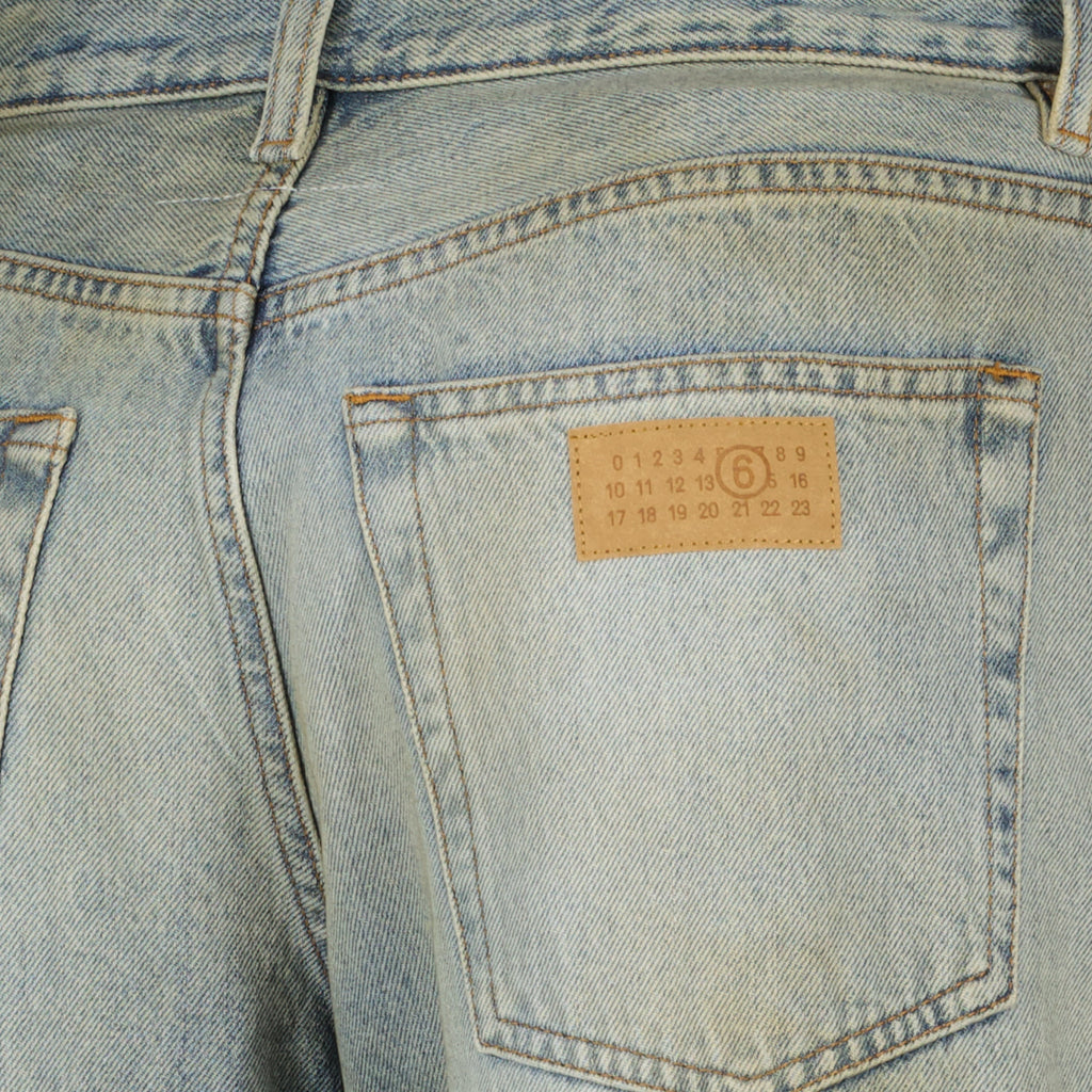 Wide Denim Pants