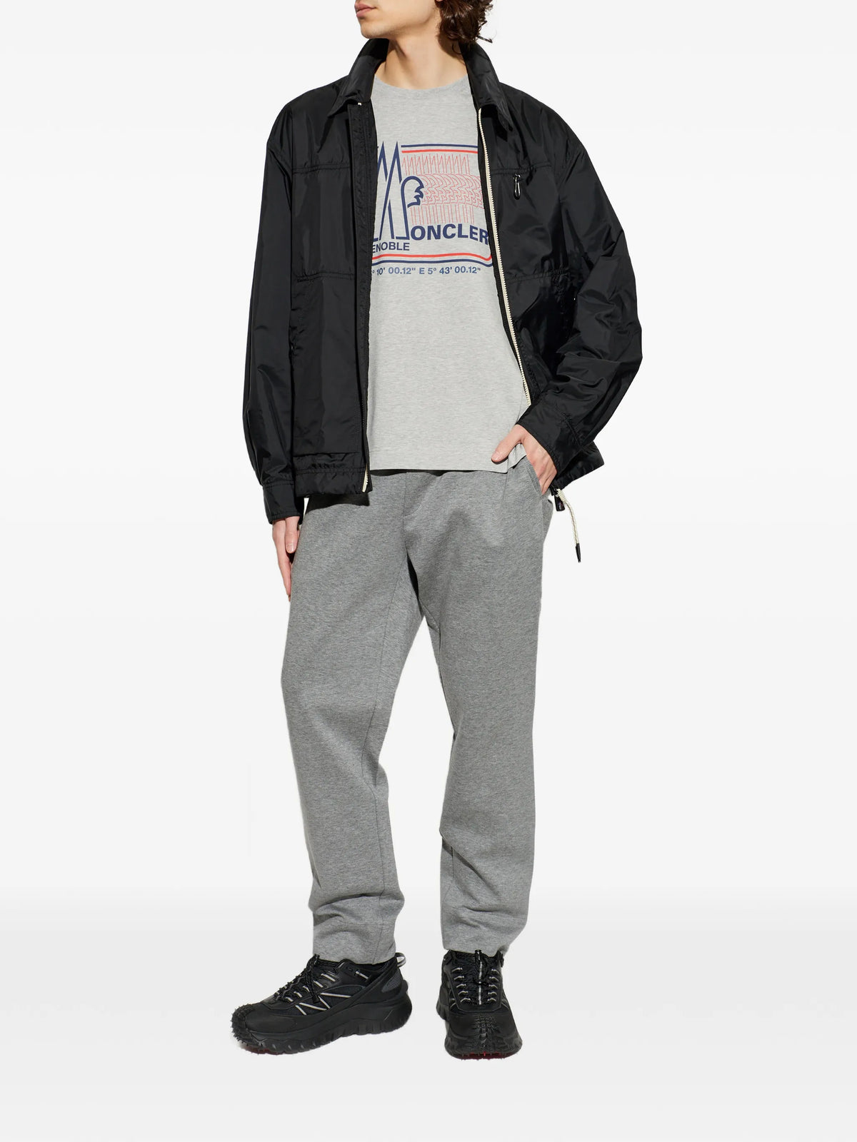 Image of Jogging Pants by Moncler for Men - Season Spring-Summer 2026 - Model View 1