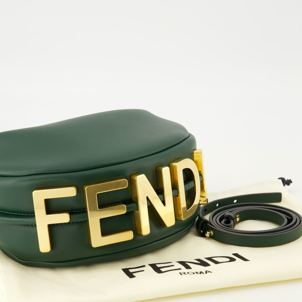フェンディの女性用フェンディグラフィミニハンドバッグの画像 - 2025年秋冬シーズン - 詳細ビュー2