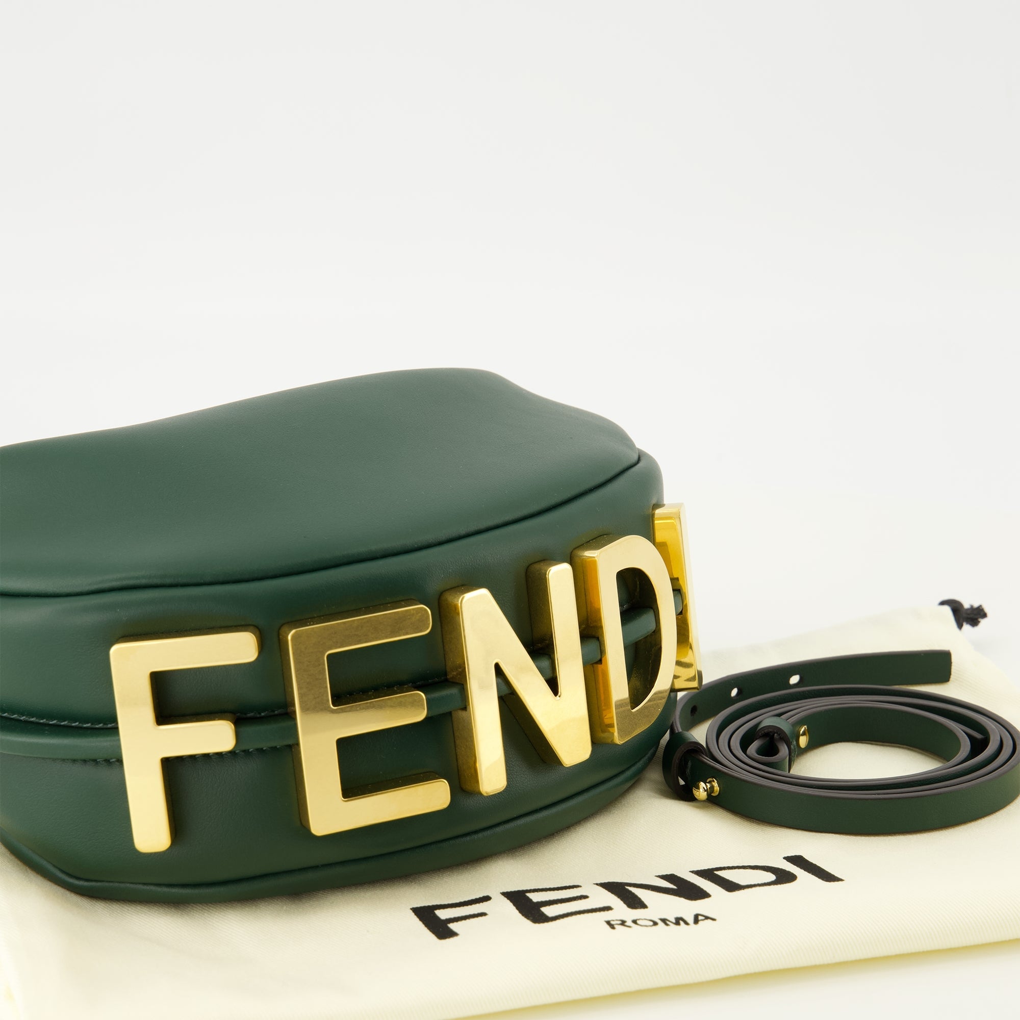 여성을 위한 펜디 Fendigraphy 미니 핸드백 이미지 - 2025년 가을-겨울 시즌 - 세부 보기 2