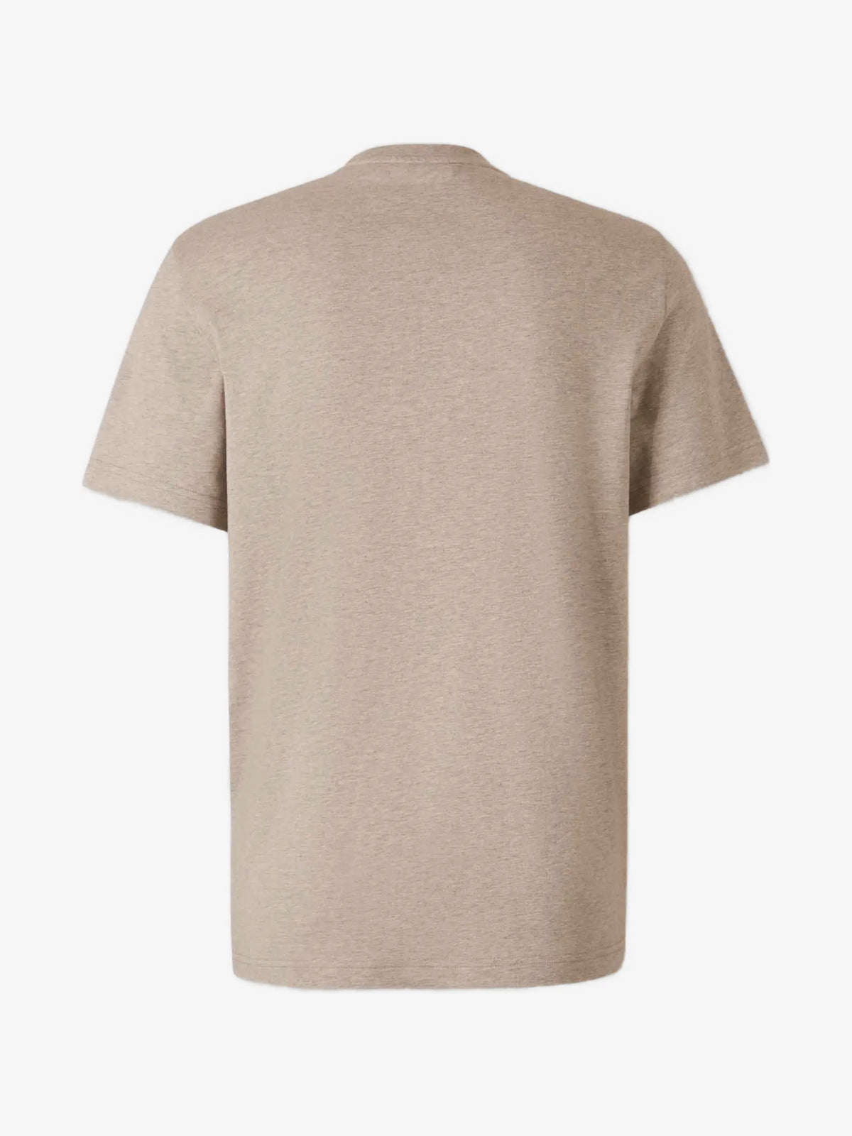 Image of Grey Logo T-Shirt by Moncler for Men - Season Spring-Summer 2026 - Model View 1