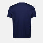 navy t-shirt, T-Adjust-Slits-R17, cotton-elastane blend, Diesel t-shirt, straight fit t-shirt