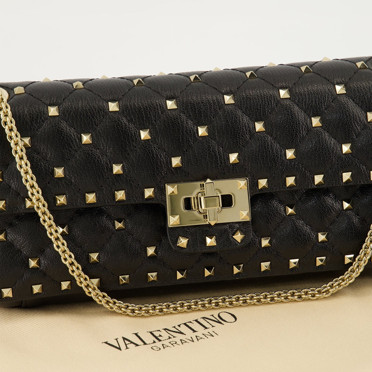 Black Rockstud Spike Bag