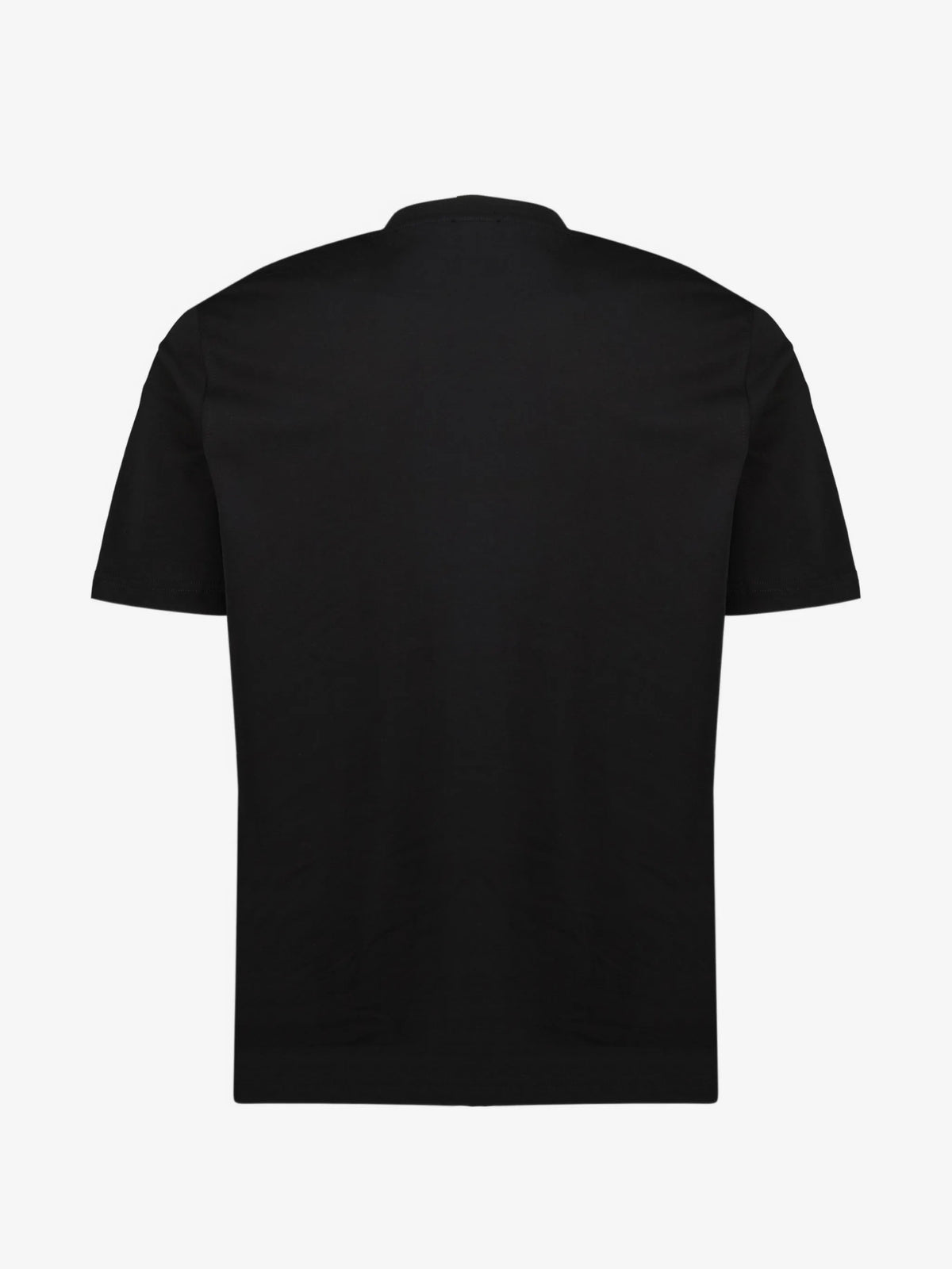 Image of T-Adjust Black T-Shirt by Diesel for Men - Season Spring-Summer 2026 - Model View 2