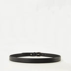 Image of Paris Black Belt by Ami PARIS for Unisex - Season Autumn-Winter 2025 - Back View