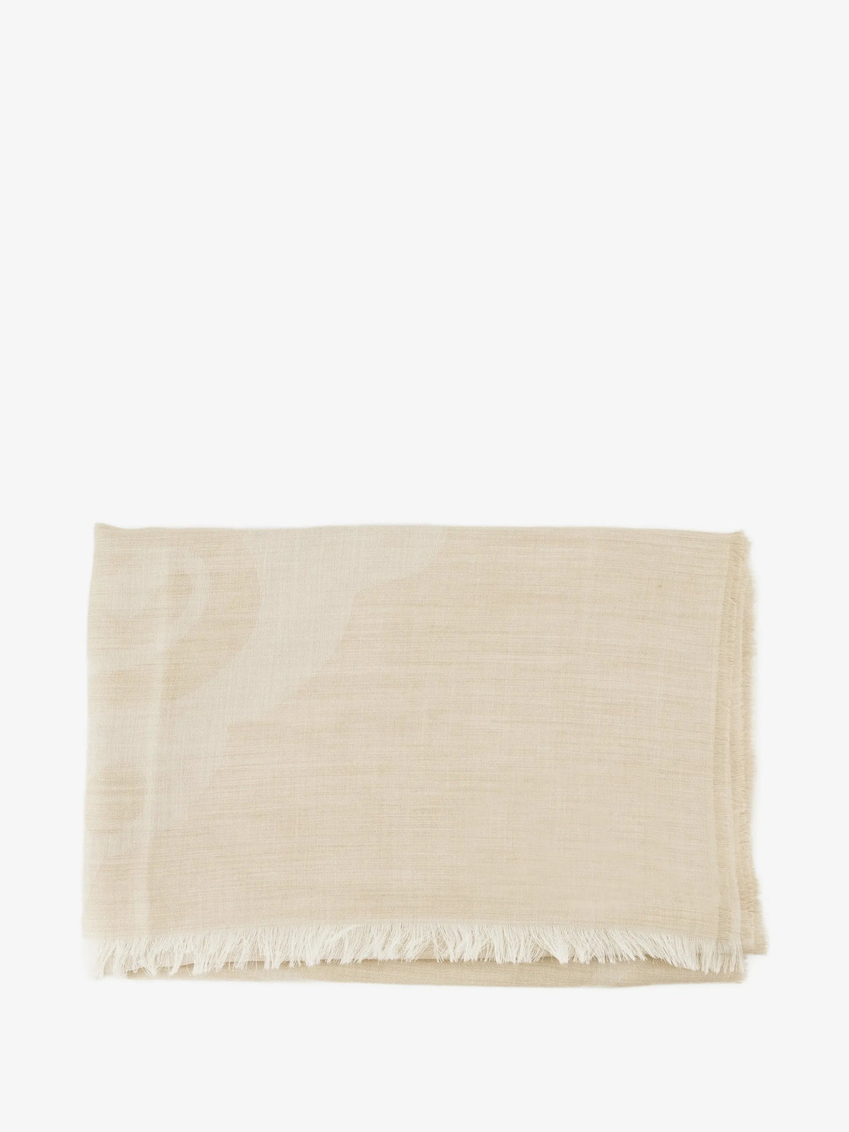Image of Beige Cashmere and Silk Scarf by Max Mara for Women - Season Spring-Summer 2026 - Model View 2
