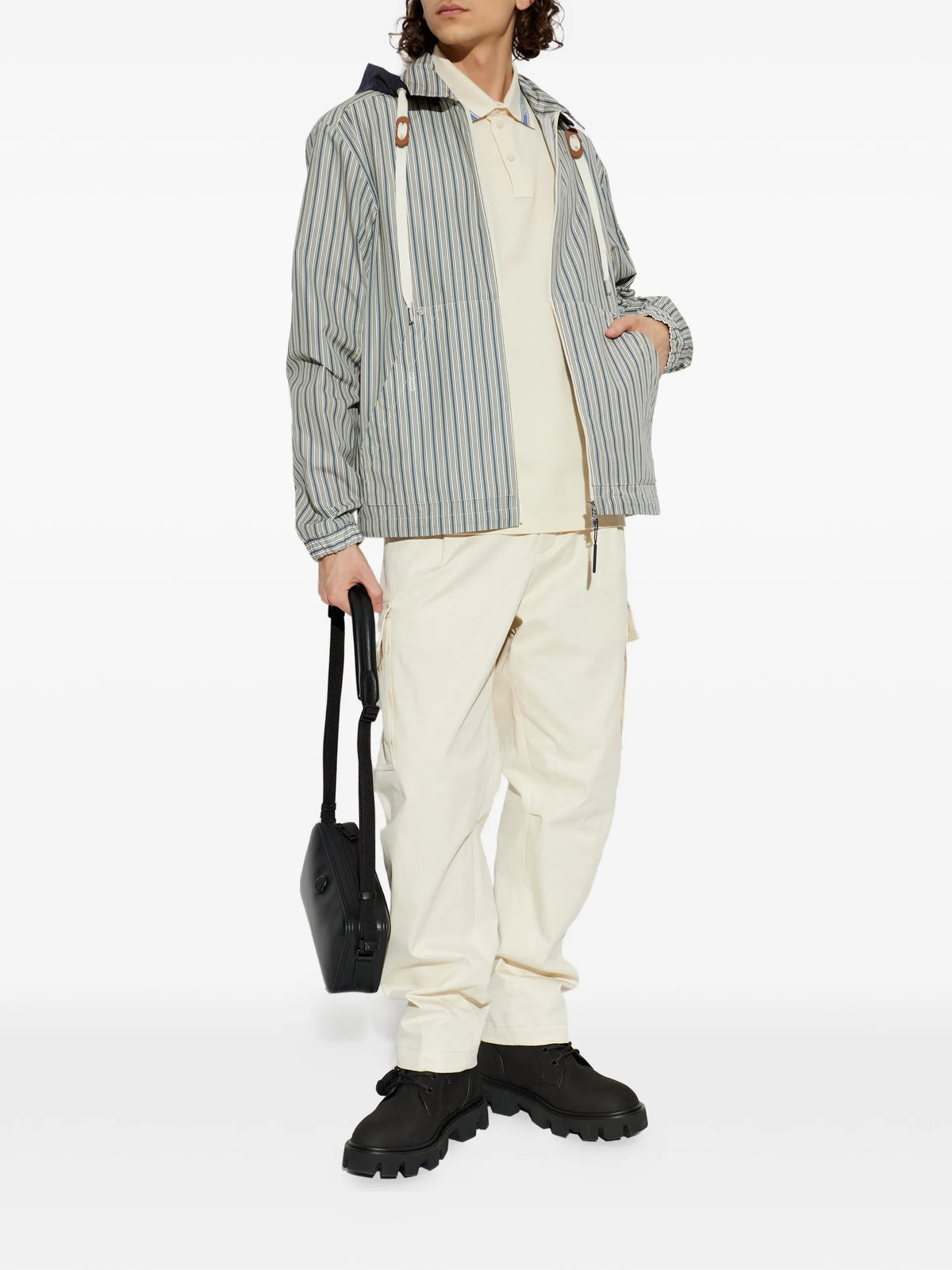Image of Havas Jacket by Moncler for Men - Season Spring-Summer 2026 - Model View 1