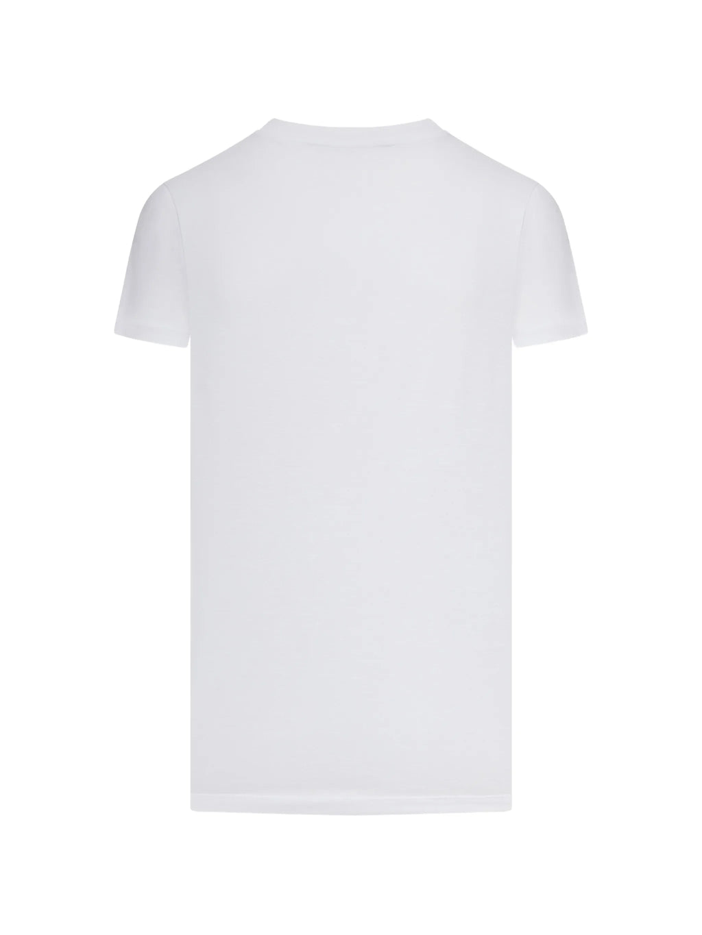 Image of White Cotton Printed T-Shirt by Max Mara for Women - Season Spring-Summer 2026 - Model View 2
