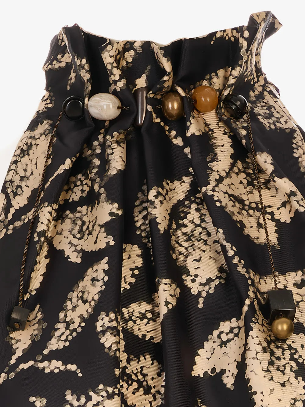Image of Black Silk Serge Dress by Max Mara for Women - Season Spring-Summer 2026 - Model View 3
