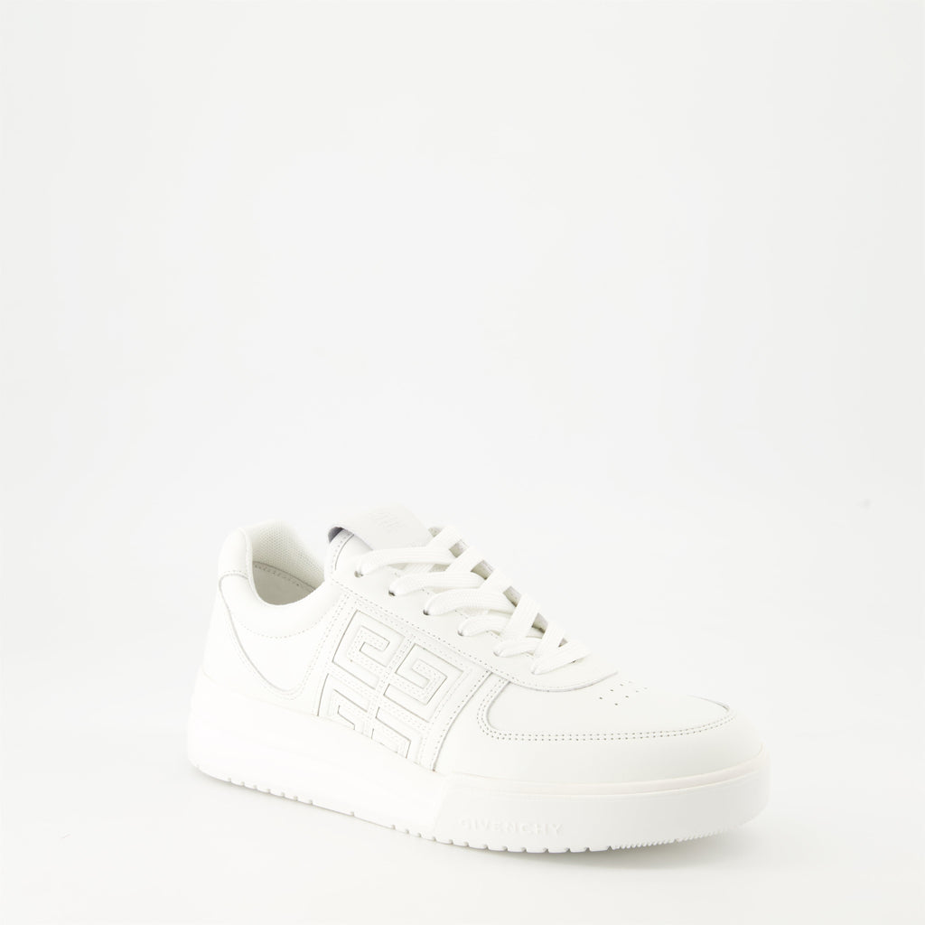 Givenchy sneakers, white leather shoes, luxury footwear, Autumn-Winter 2024, designer sneakers