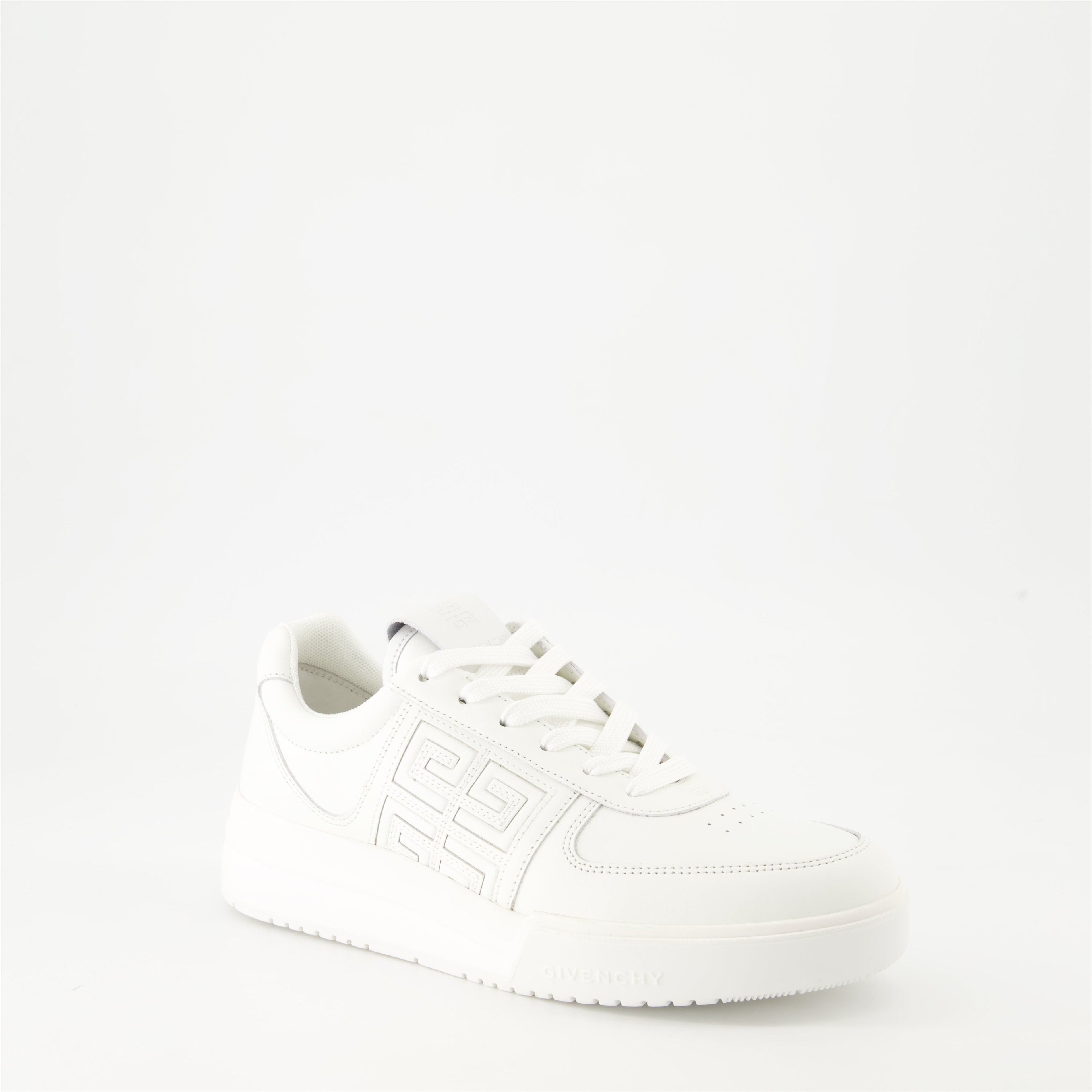 Givenchy sneakers, white leather shoes, luxury footwear, Autumn-Winter 2024, designer sneakers
