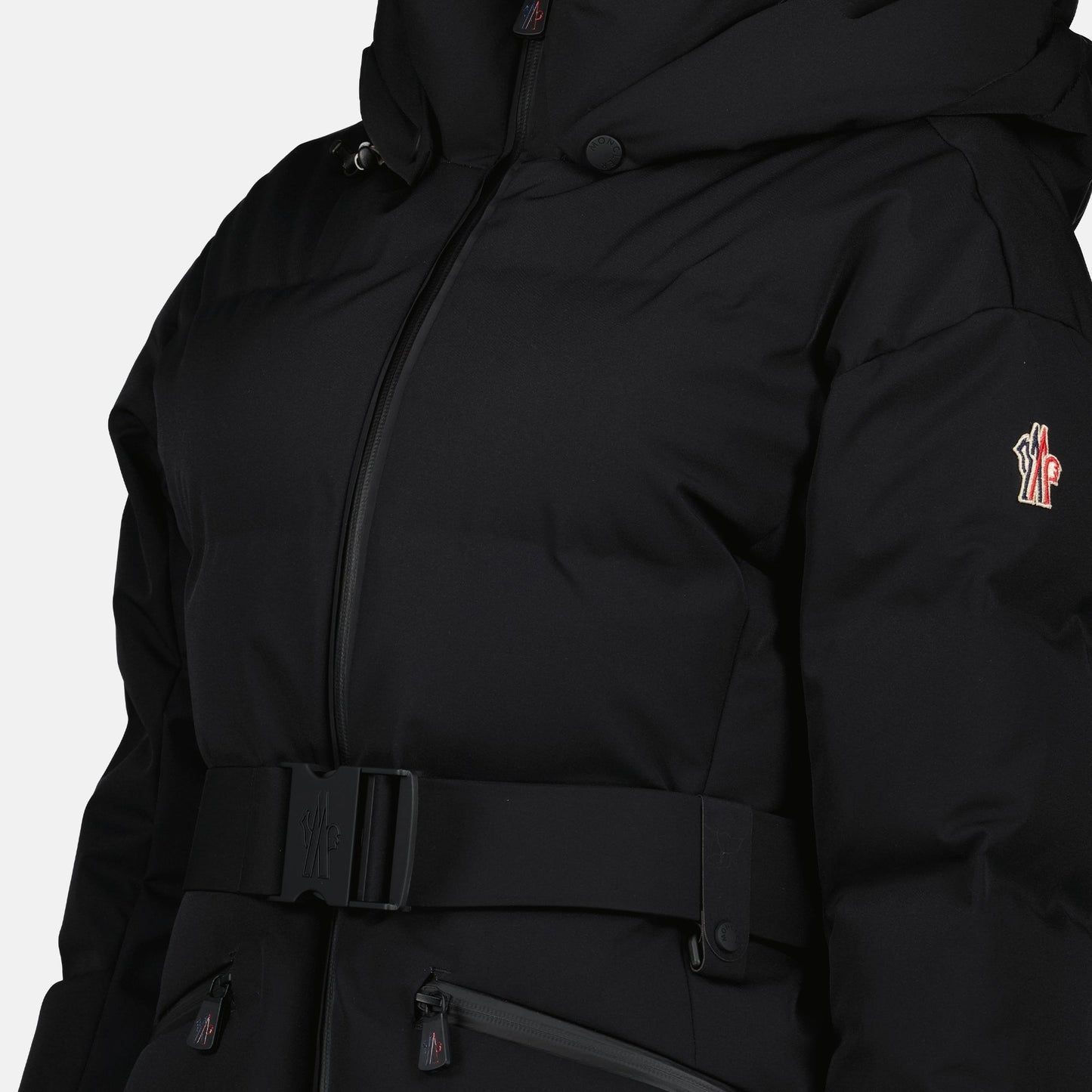 Moncler jacket, Quilted jacket, Black jacket, Fall-Winter collection, Tailored fit