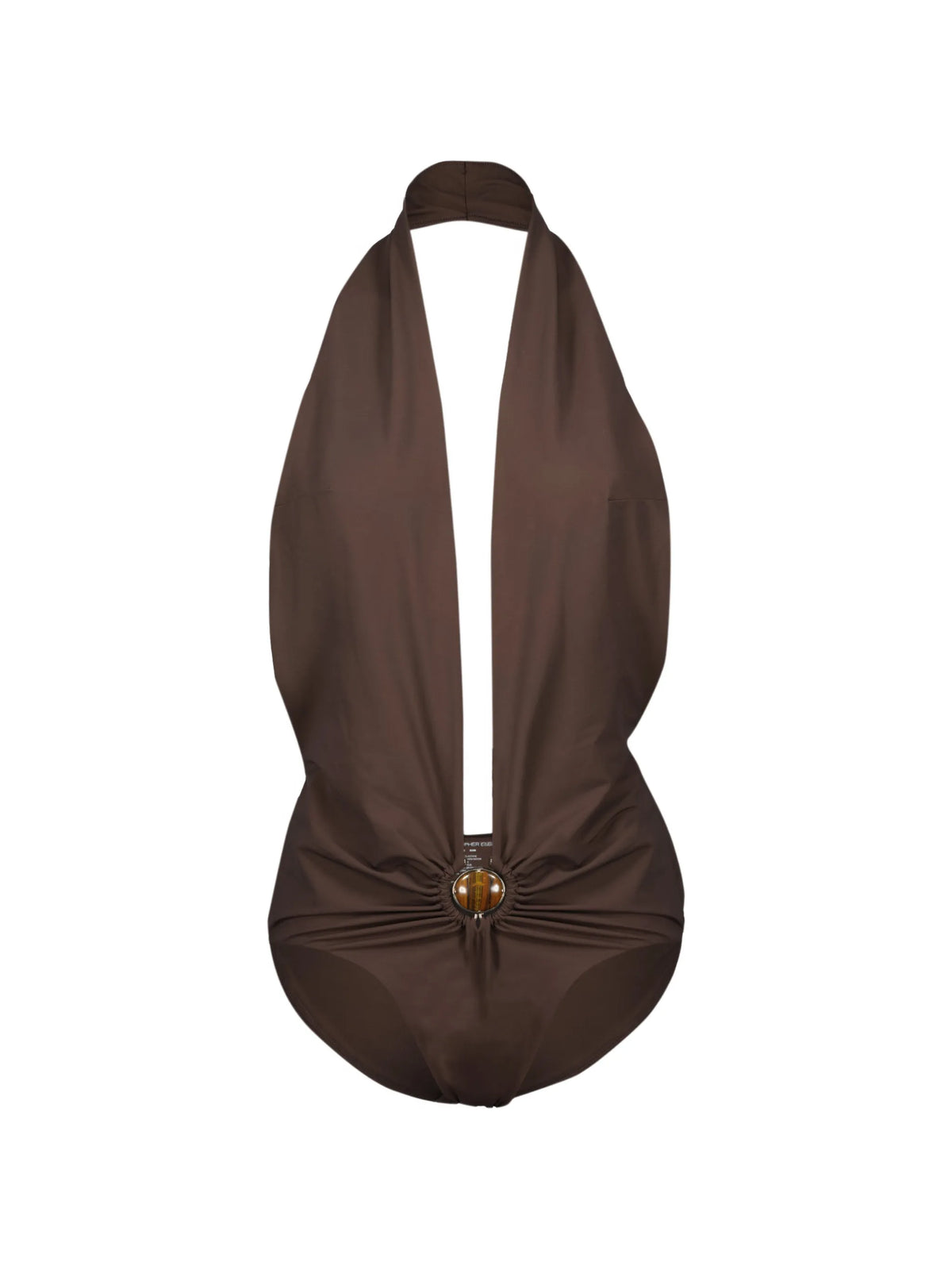 Image of Maillot de Bain Une Pièce Mineral Stone by Christopher Esber for Women - Season Spring-Summer 2026 - Model View 1