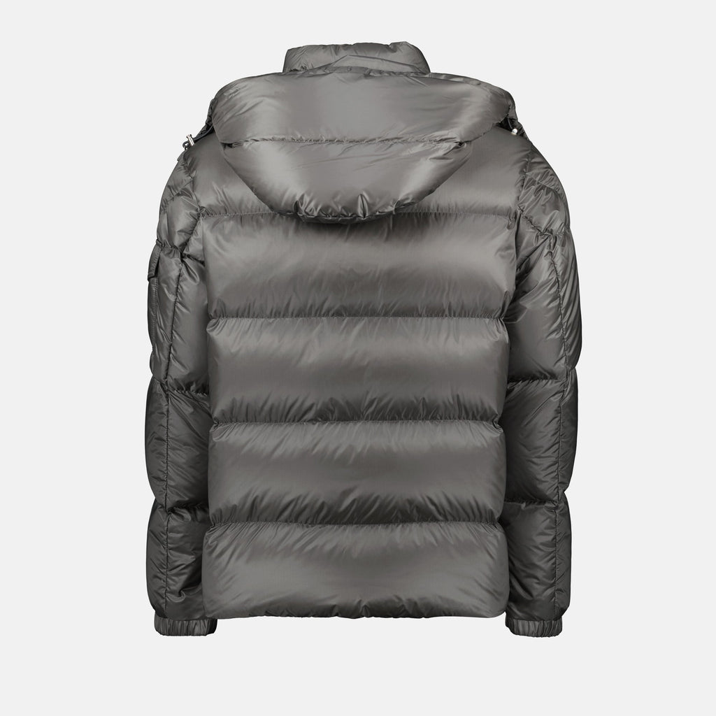 Image de la doudoune grise Couyere par Moncler pour hommes - Saison Automne-Hiver 2025 - Détails du produit vue 1