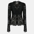 Lace and Jersey Top