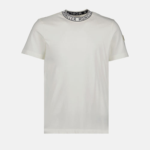 T-shirt Moncler Logo Blanc