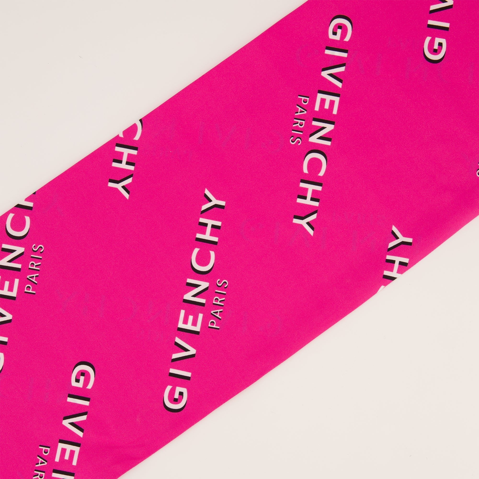 Maxi Bandeau en Soie Shadow Rose