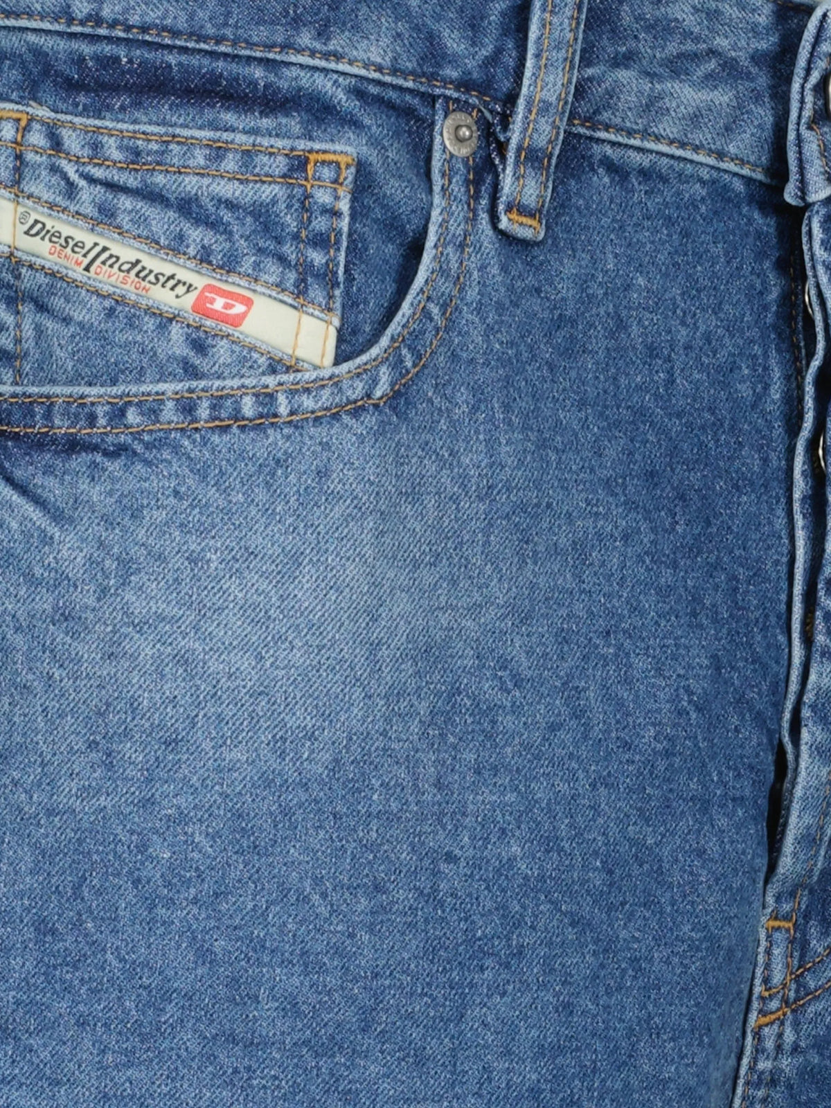Image of D-Sire Denim Shorts by Diesel for Women - Season Spring-Summer 2026 - Model View 3