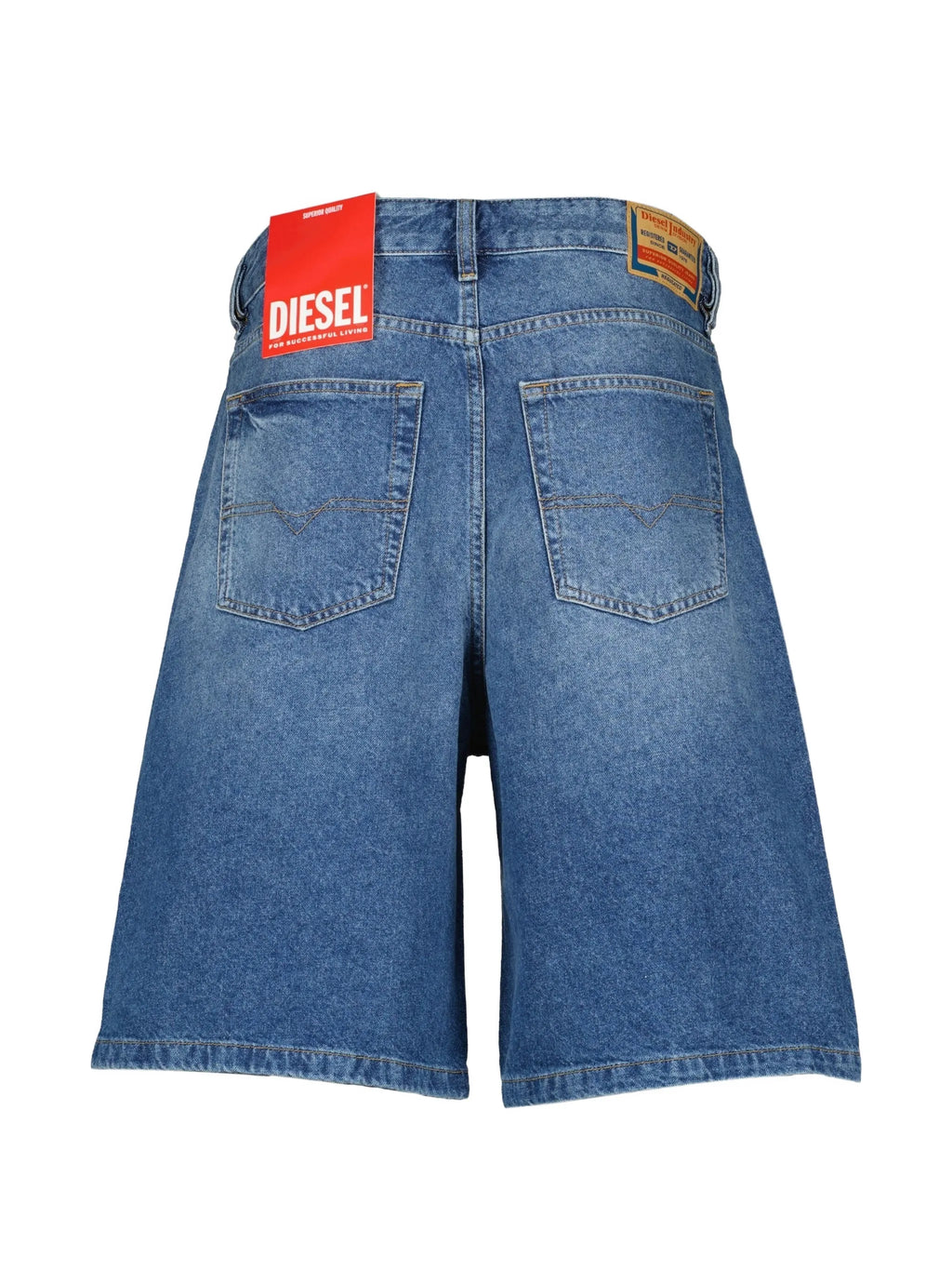 Image of D-Sire Denim Shorts by Diesel for Women - Season Spring-Summer 2026 - Model View 2