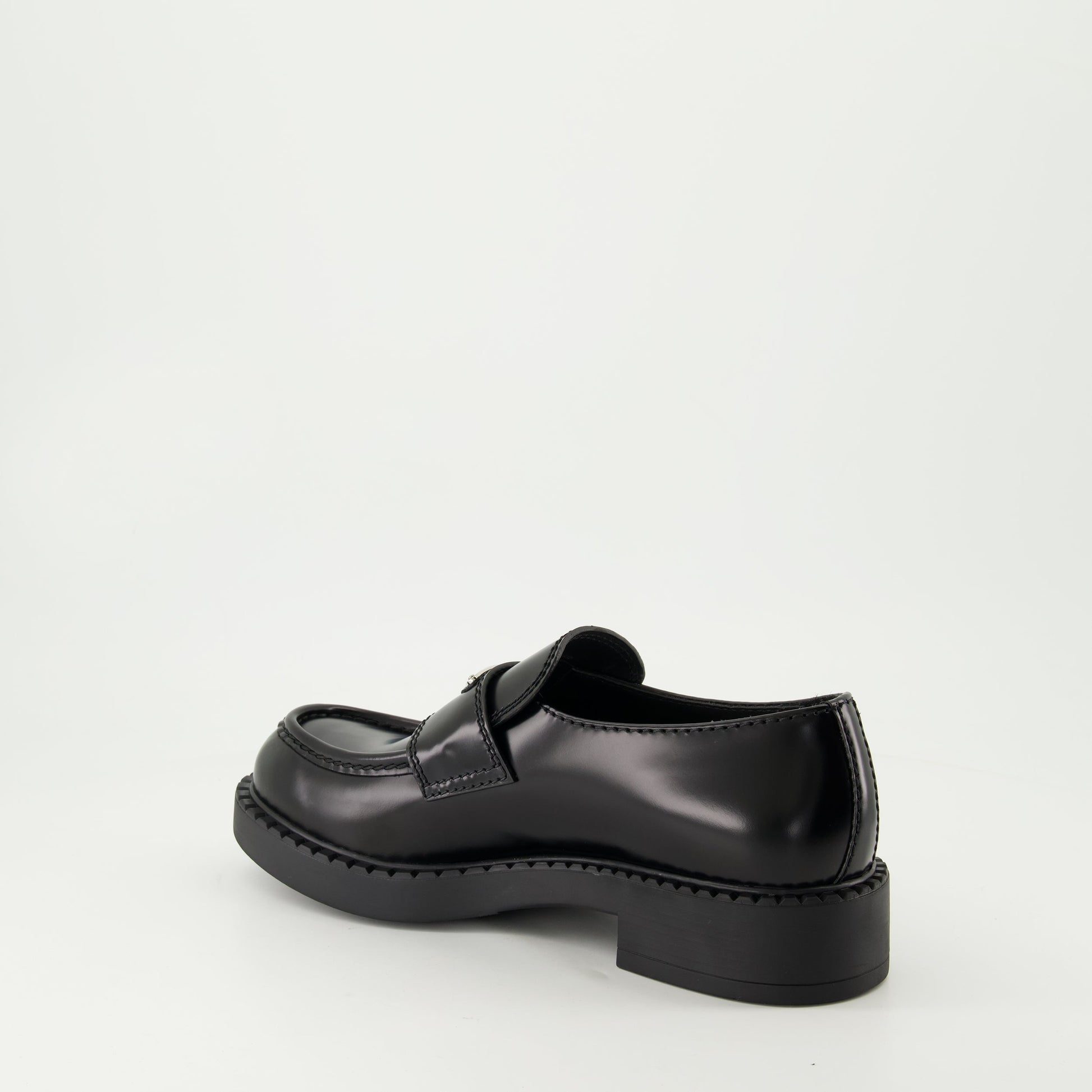 leather moccasins, black moccasins, slip-on shoes, designer footwear, brushed leather shoes