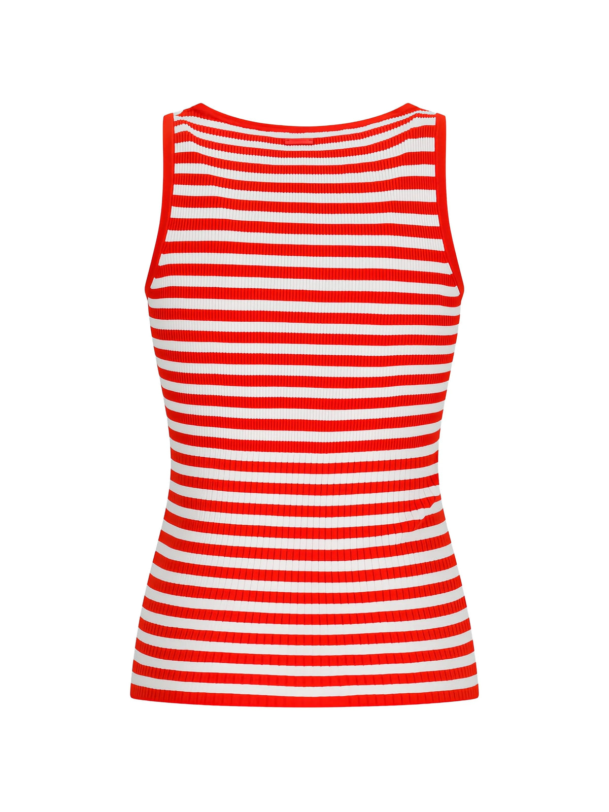 Image of Ribbed Striped Tank Top by Max Mara for Women - Season Spring-Summer 2026 - Model View 2
