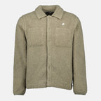 Immagine della giacca in pile Sherpa Cameron di K-Way per uomo - Stagione Autunno-Inverno 2025 - Vista frontale