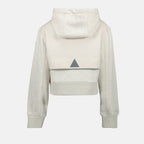 Image of Zip Sweatshirt by Moncler Grenoble for Women - Season Spring-Summer 2025 - Back View