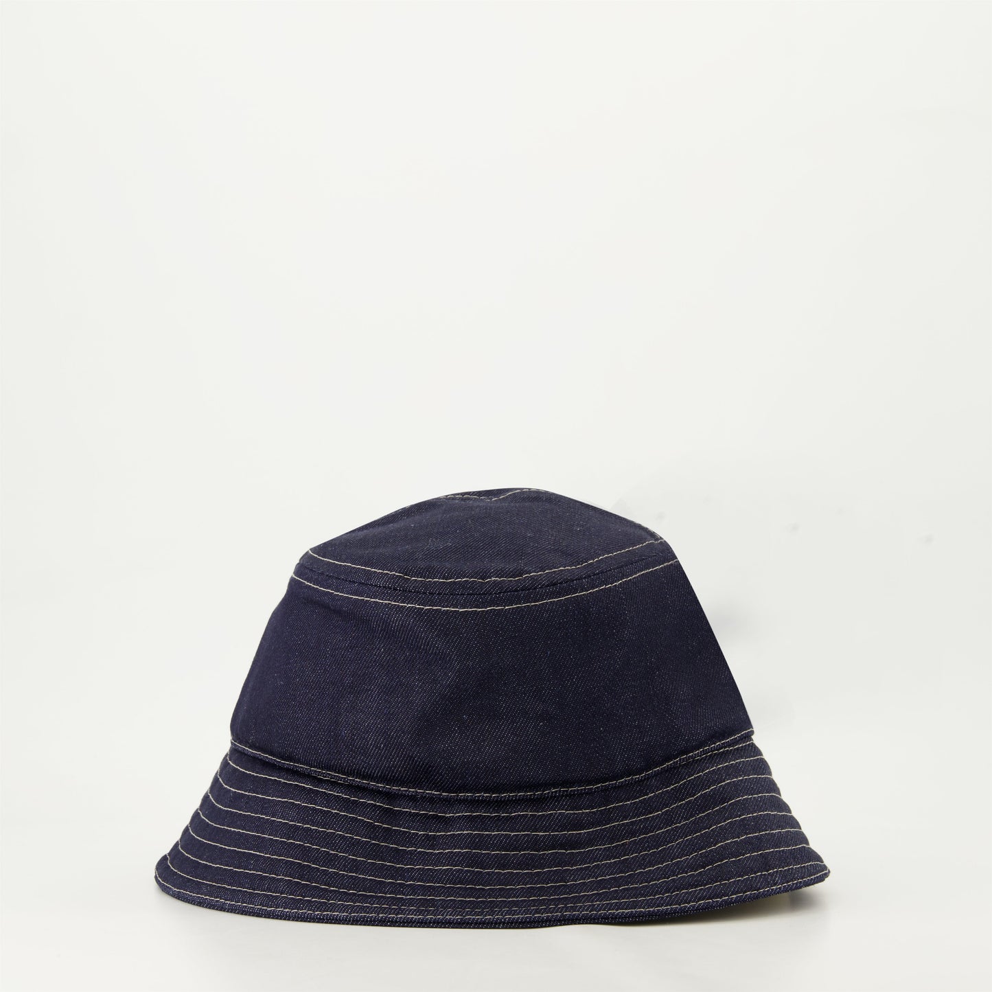 denim bucket hat, Fendi accessories, embroidered logos, luxury hats, spring-summer collection