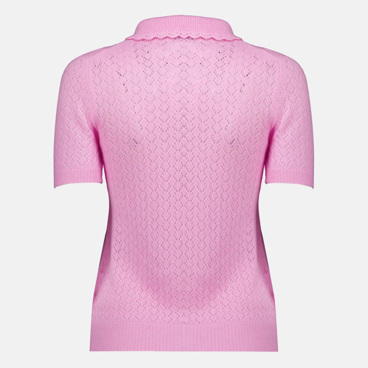 Pink Cashmere and Silk Polo