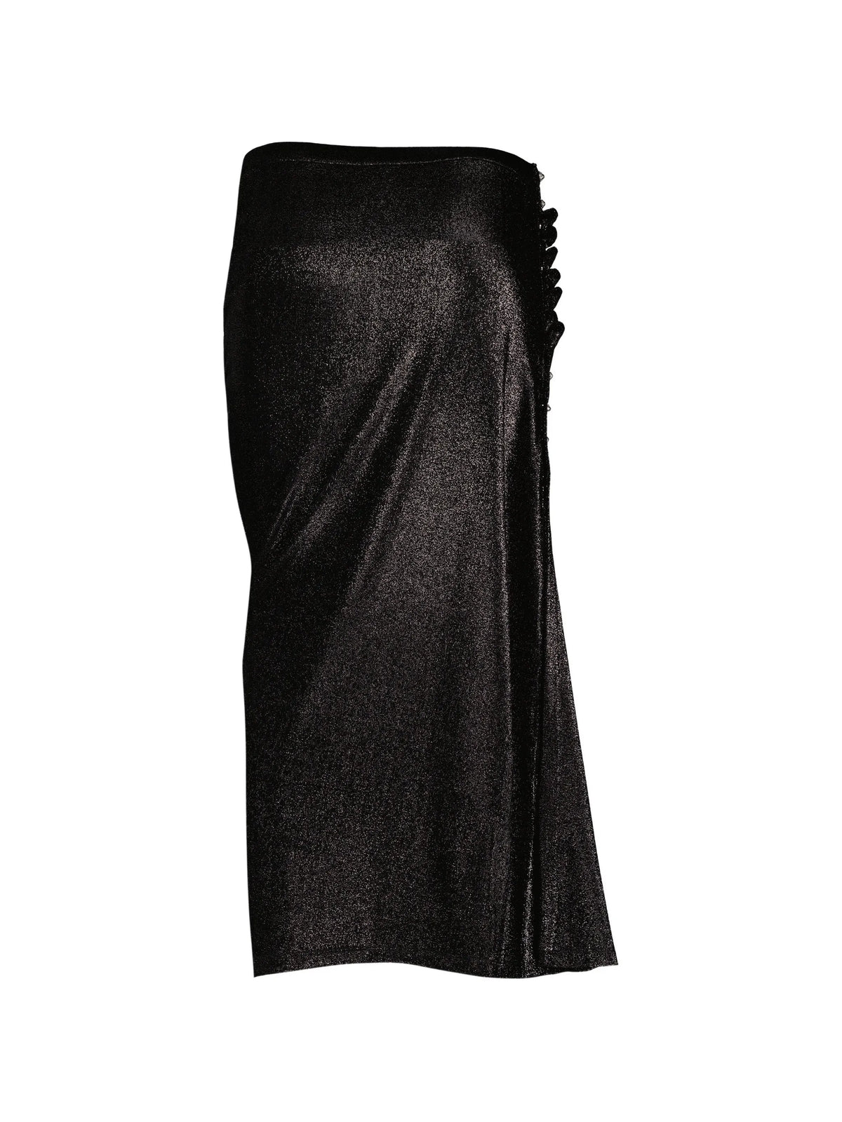 Image of Draped Midi Jersey Skirt by Rabanne for Women - Season Spring-Summer 2026 - Model View 2