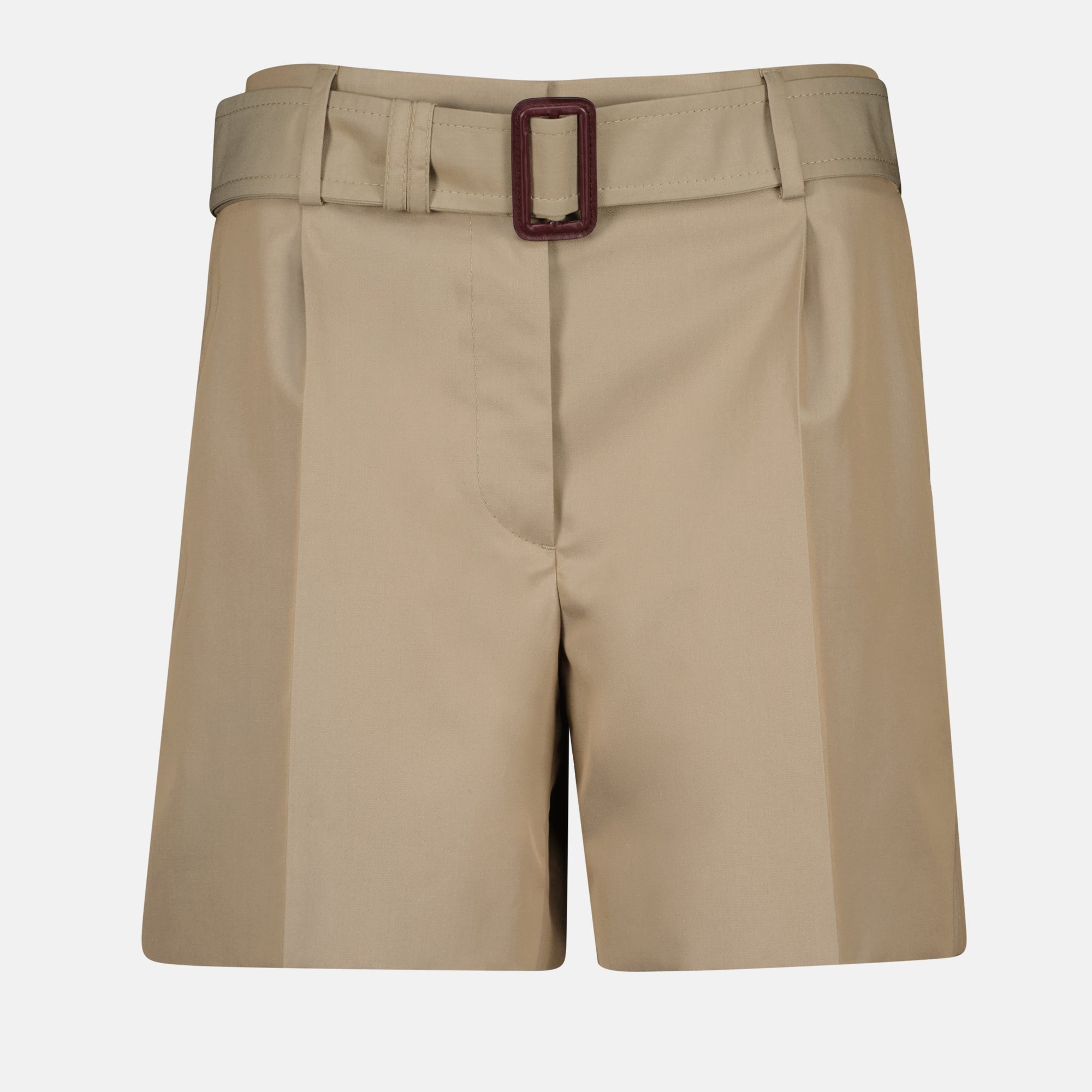 Prada, Chino Shorts, Beige Shorts, Autumn-Winter Collection, Luxury Ready-to-Wear