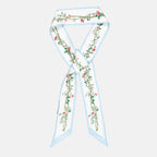 silk headband, Givenchy accessories, floral print headband, luxury fashion accessory, Autumn-Winter collection