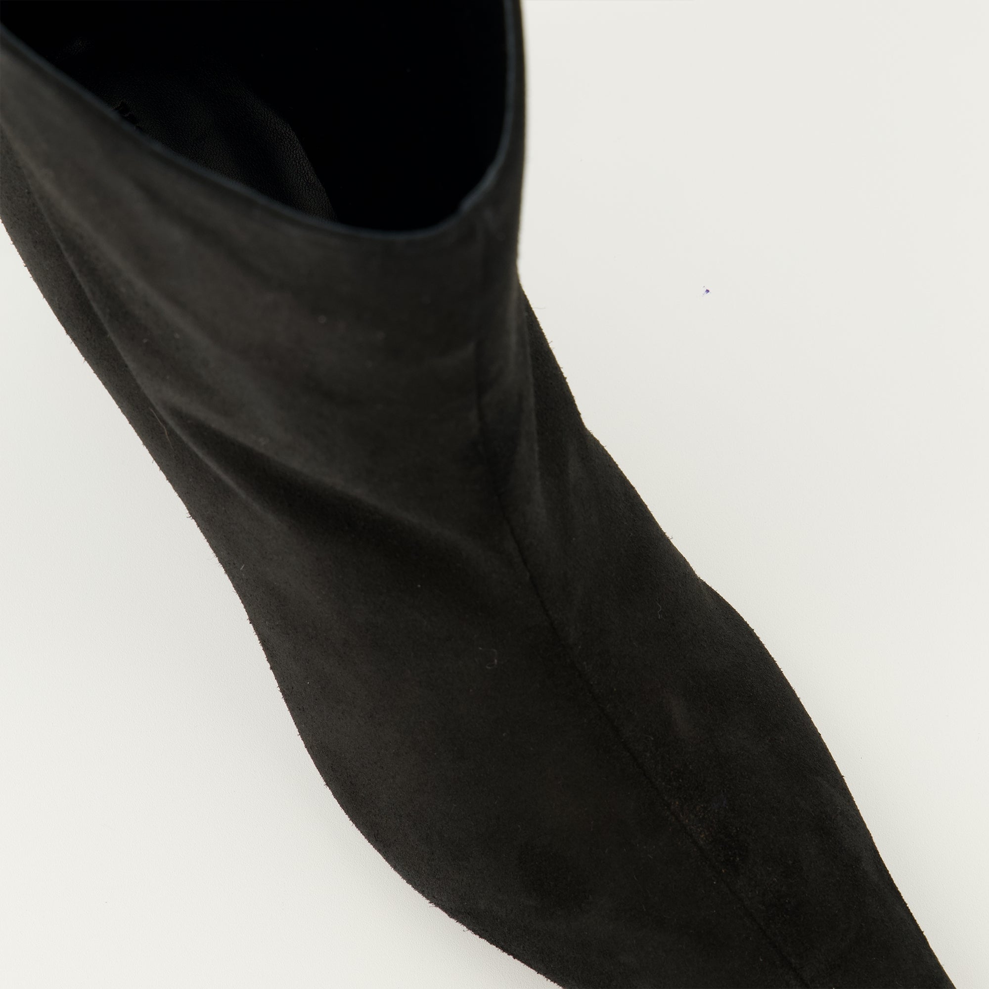 Khaite boots, Ona noir, calf leather, ankle boots, Fall-Winter collection