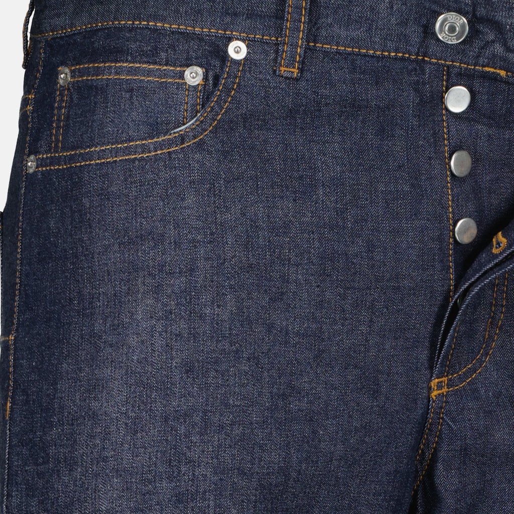 Image of Jean Diorling Denim by Dior for Men - Season Autumn-Winter 2025 - Detail View 2