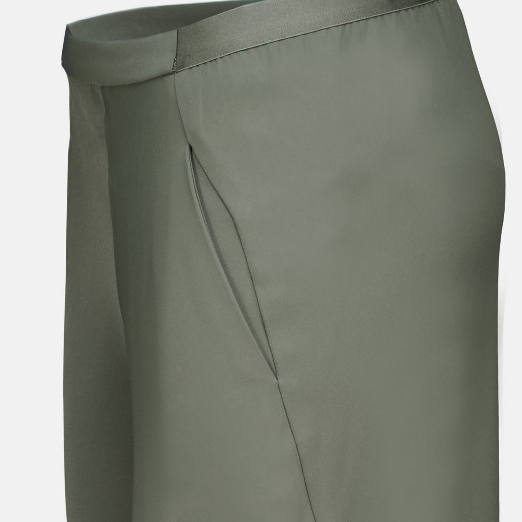 Pantalones Kaki en Crepé