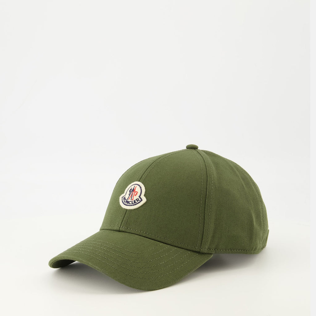 Bild der kaki Logo-Cap von Moncler für Männer - Saison Frühling-Sommer 2026 - Rückansicht