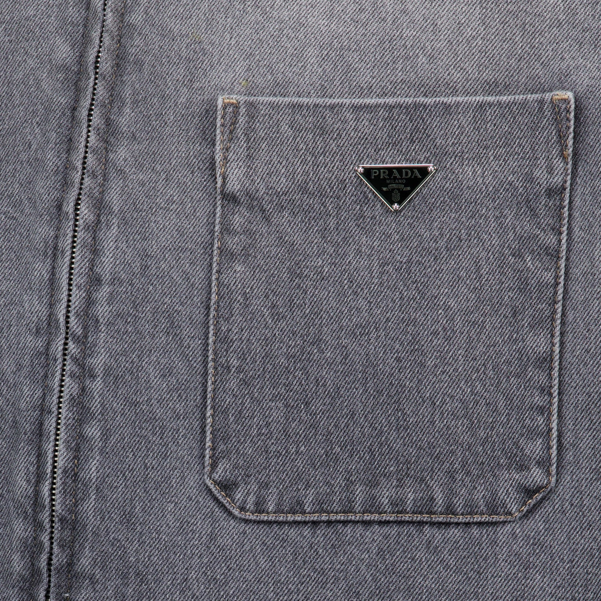 Camisa de Denim Negra