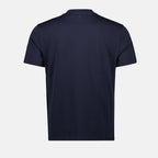 navy blue t-shirt, Heart Logo, organic cotton, casual wear, embroidered logo
