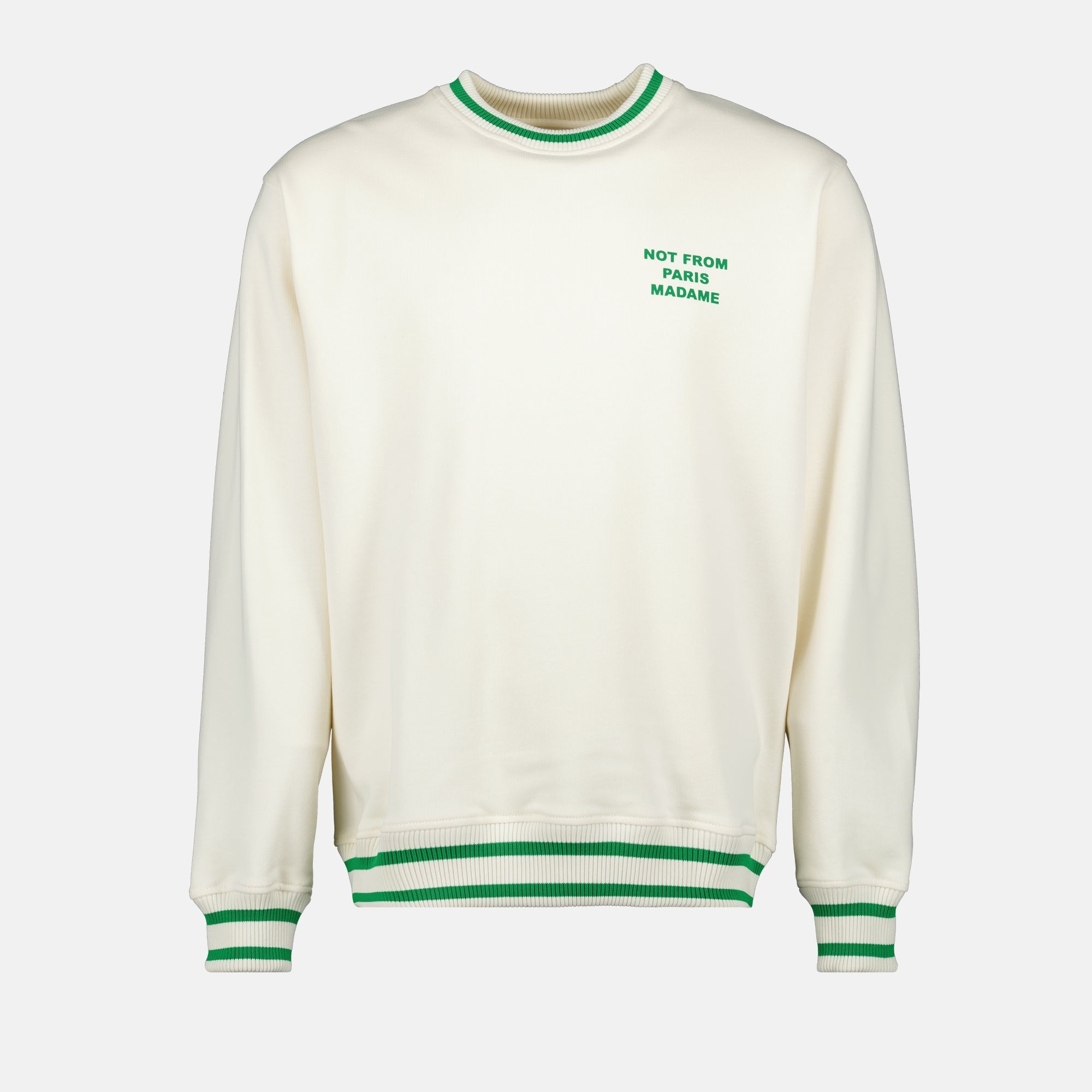 Sudadera bicolor con logo