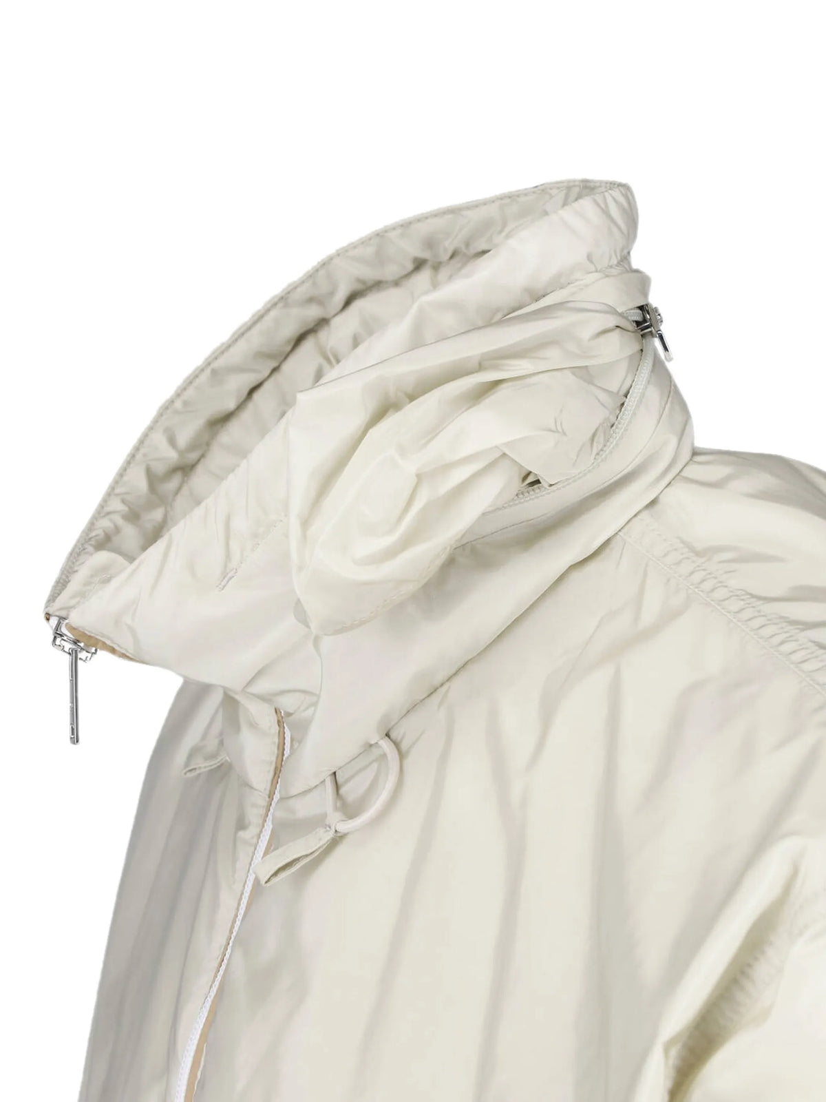 Image of Beige Re-Nylon Jacket by Prada for Men - Season Autumn-Winter 2026 - Model View 3