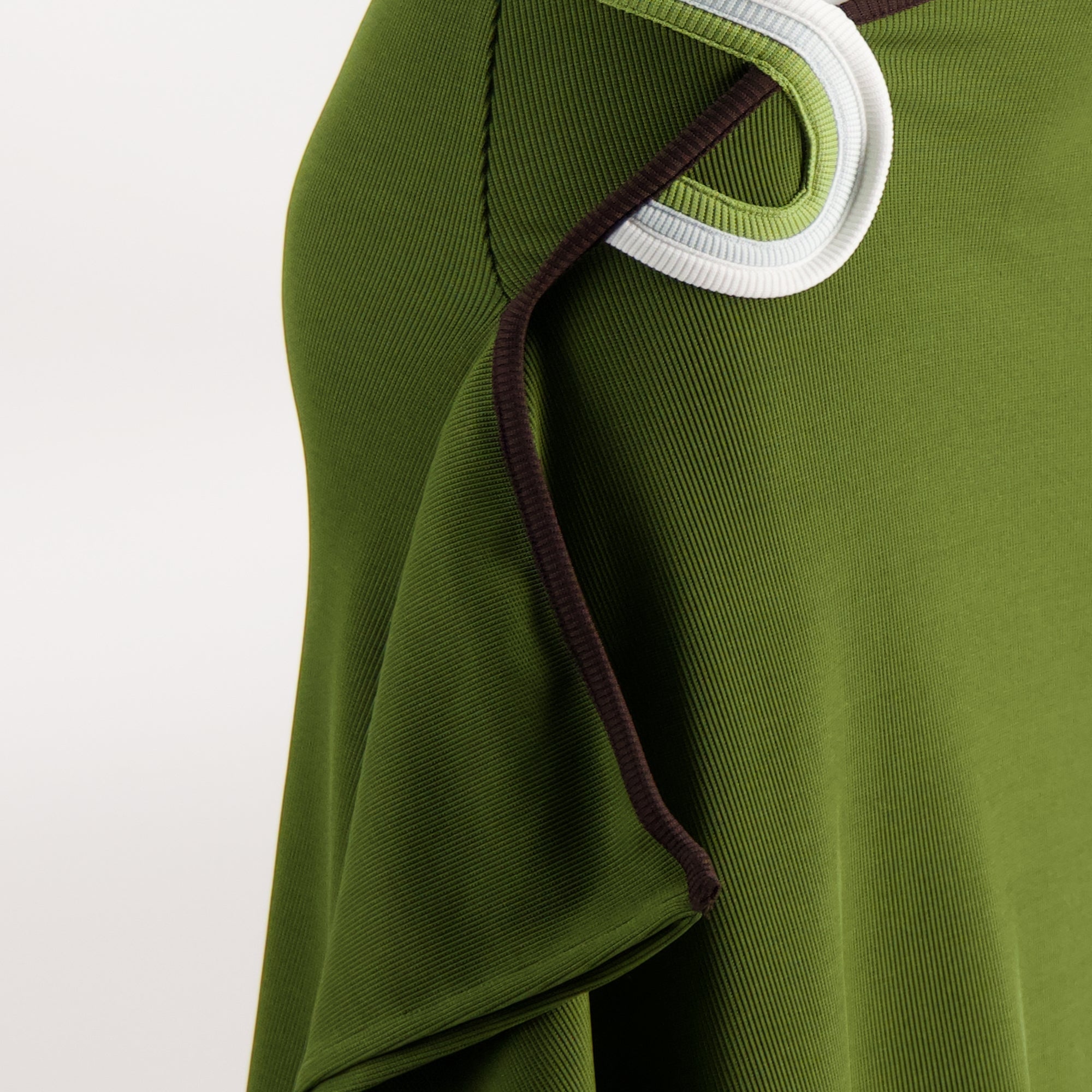 Image of Long Vener Green Skirt by Christopher Esber for Women - Season Spring-Summer 2026 - Detail View 1