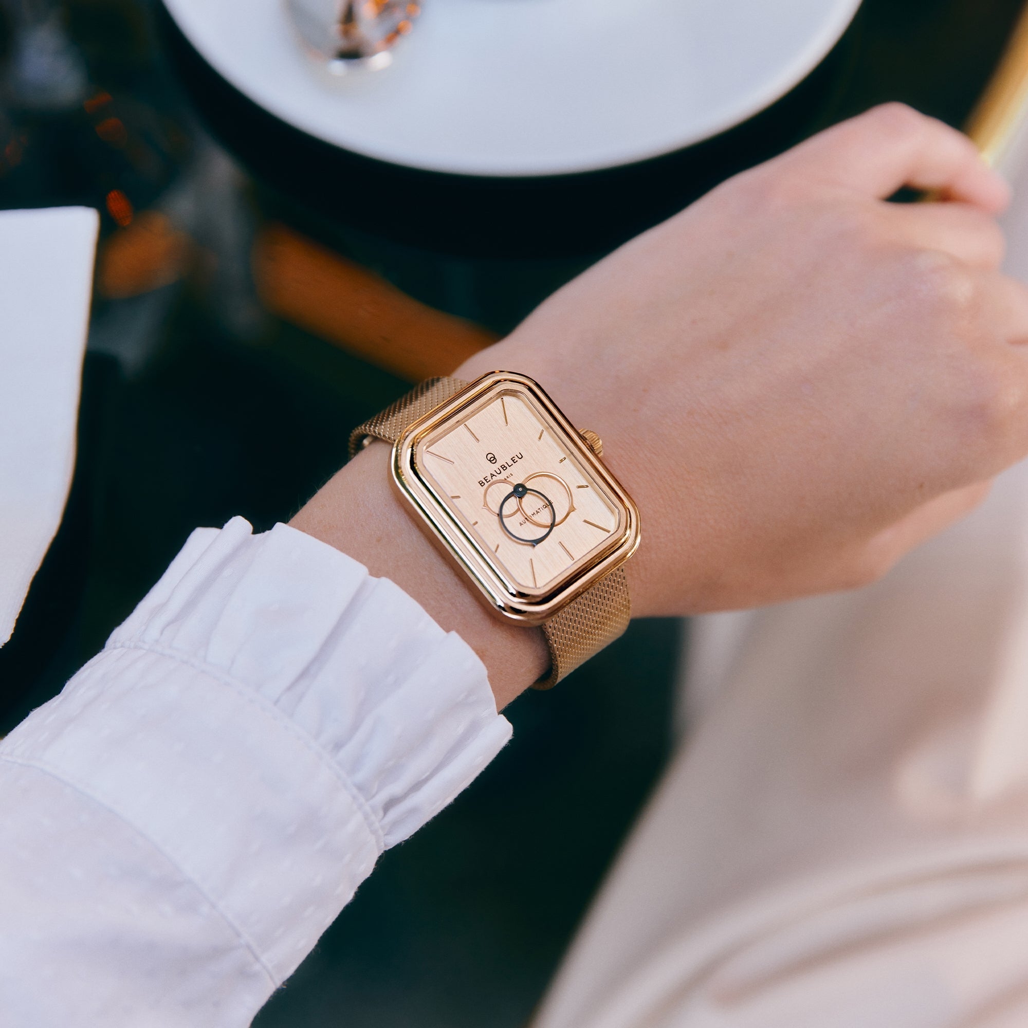 Ecce Figura Sienna Steel Rose Gold Watch