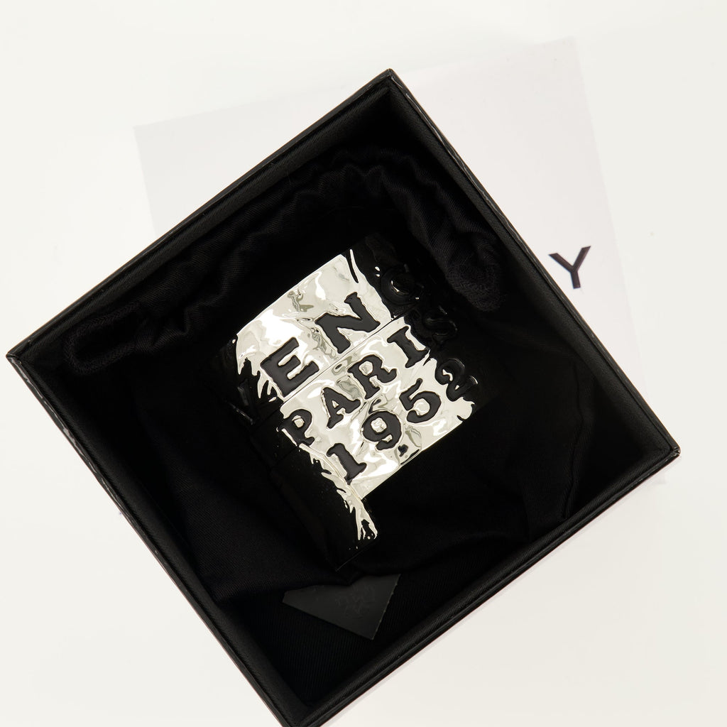 Givenchy bracelet, silver cuff bracelet, luxury jewelry, elegant accessories, brass bracelet