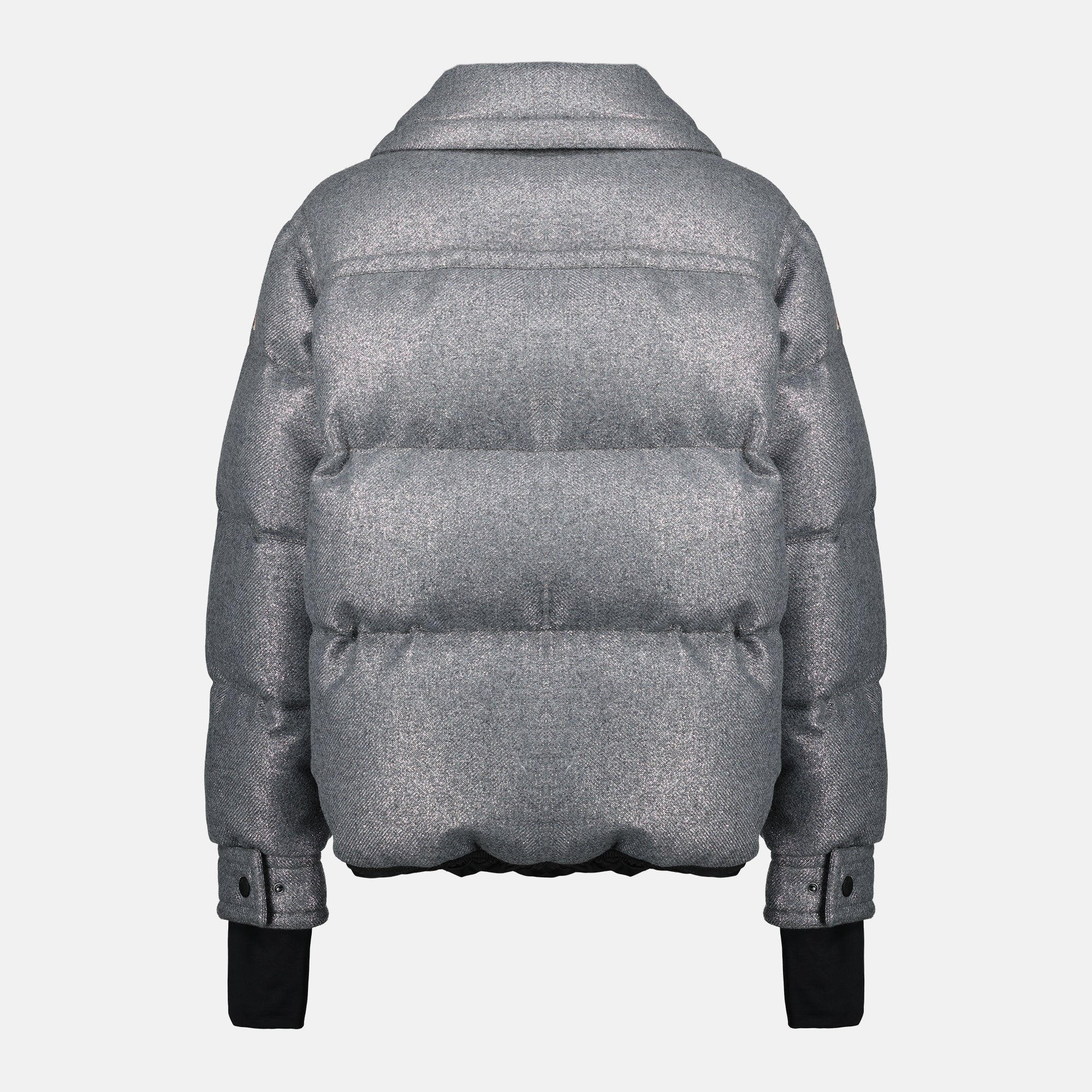 down jacket, Moncler Grenoble, metallic wool, water-resistant pockets, Autumn-Winter collection