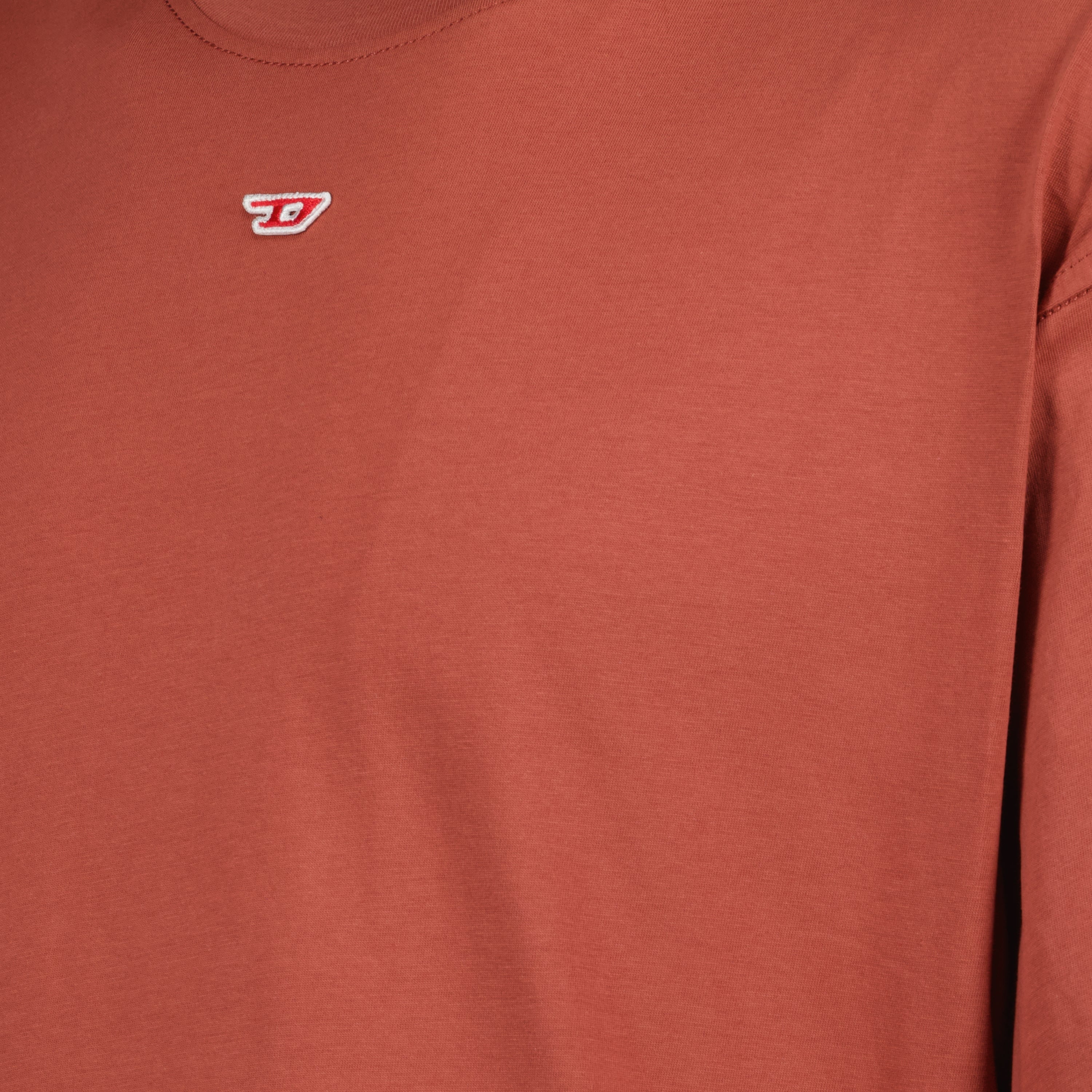 Image of T-Boxt-D Orange T-shirt by Diesel for Unisex - Season Spring-Summer 2025 - Product detail view 2