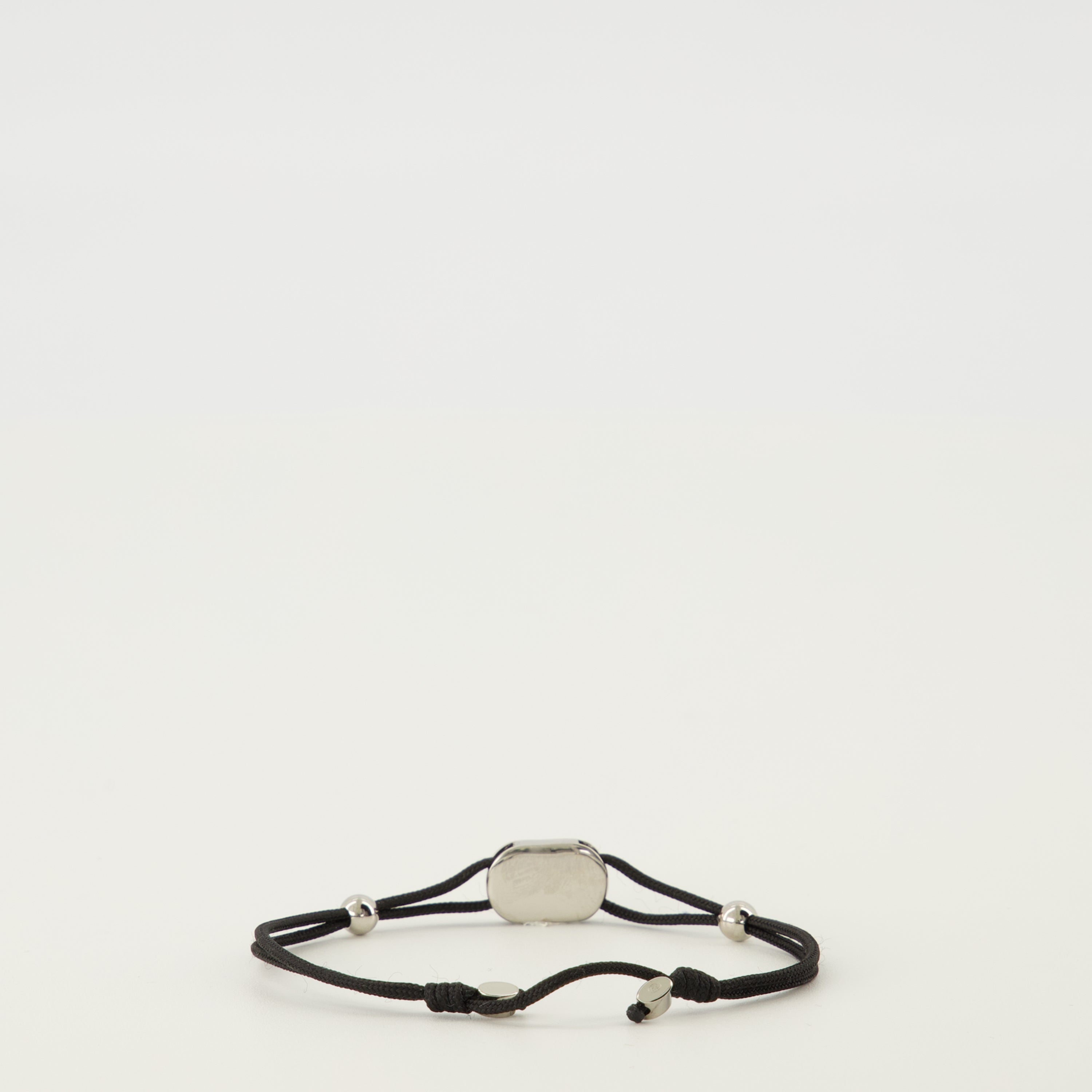 Bracciale Ovalette con Smalto Nero