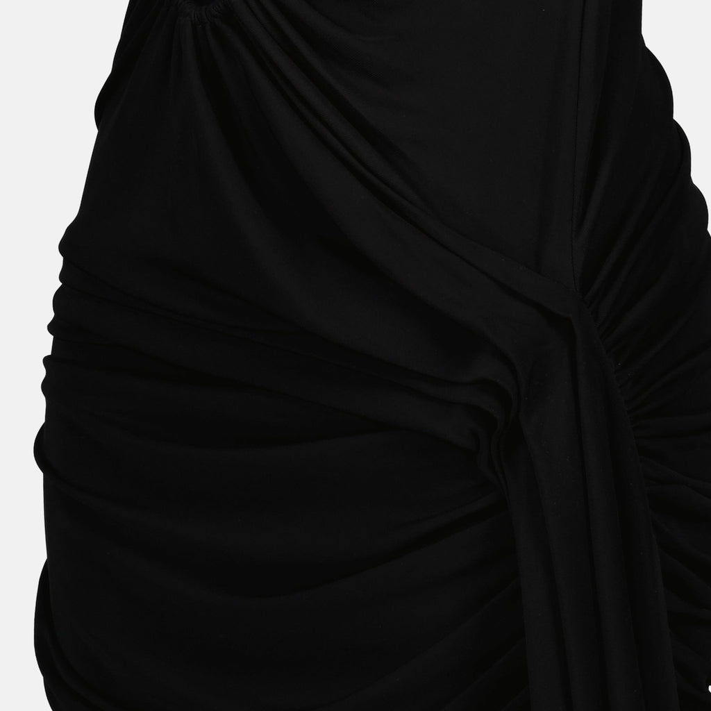 Salacia dress, Christopher Esber, black dress, viscose dress, mini dress